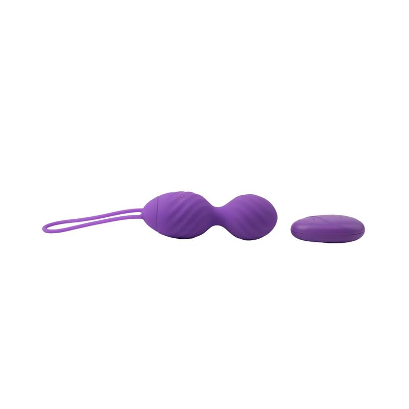 Vibrating Egg Remote Control Ridged USB Silicone 7.4