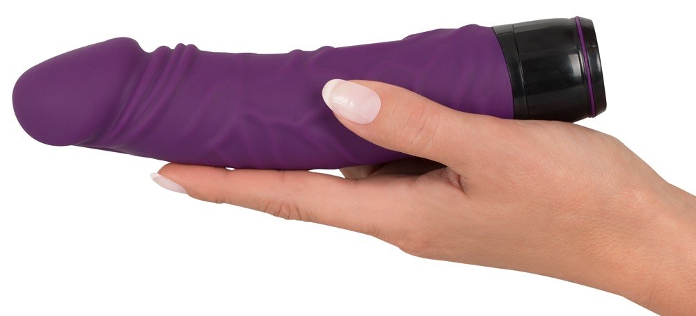 VIBRATOR VIBRA LOTUS PÉNISZ LILA