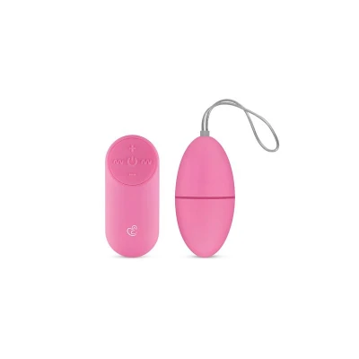 Vibrating Egg with Remote Control Pink