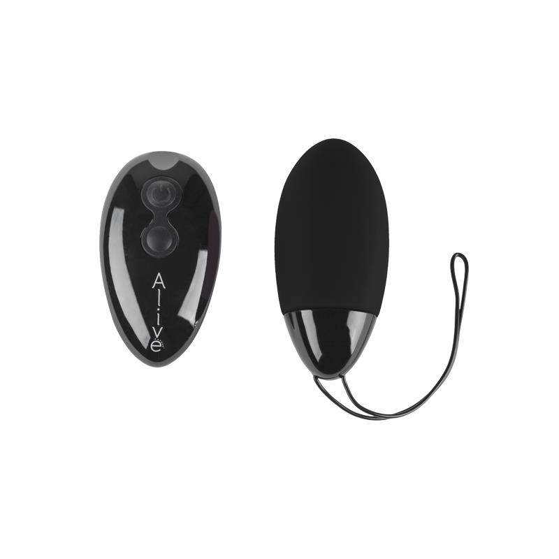 Vibrating Egg Magic Egg Max Black Silicone 8.5 cm