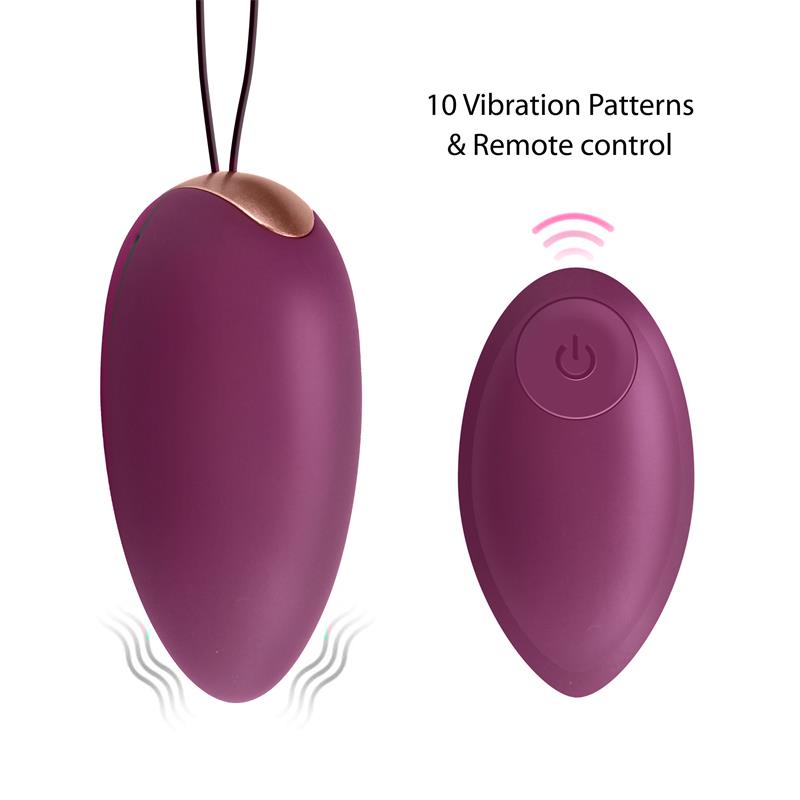 Garland 2.0 Vibrating Egg Remote Control USB Injected Liquified Silicone