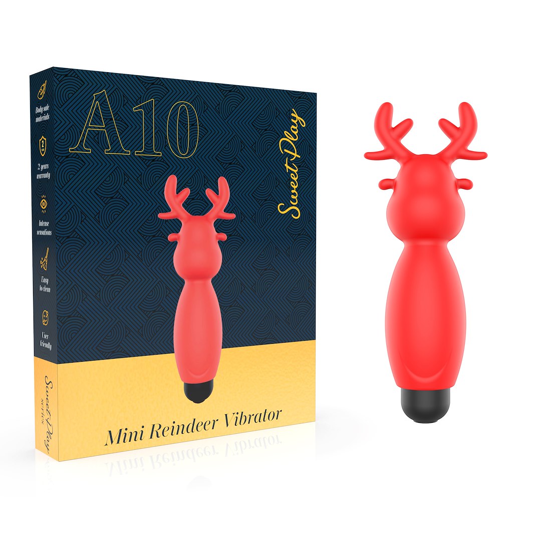MINI RÉNSZARVAS ALAKÚ VIBRÁTOR EROSPACE SWEET PLAY A10