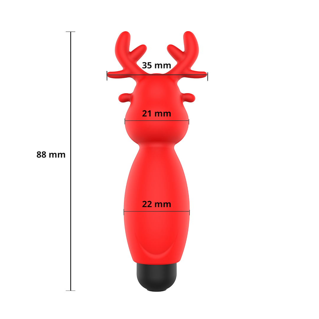 MINI RÉNSZARVAS ALAKÚ VIBRÁTOR EROSPACE SWEET PLAY A10