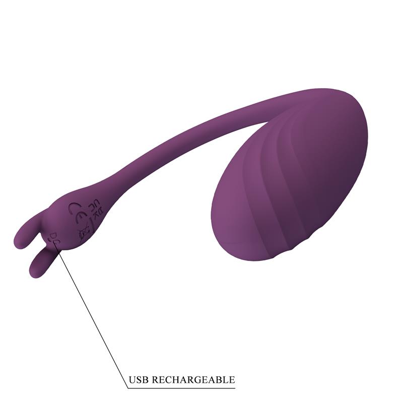 Catalina Vibrating Egg with APP Purple