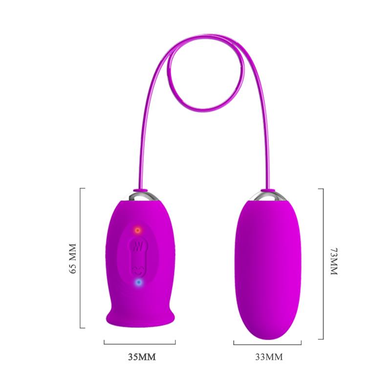 Daisy Vibrating Egg and Licking Stimulator