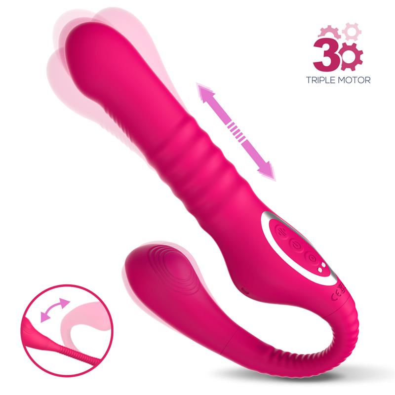 No. TwentyThree Double Vibe Pulsation and Thrusting Flexible 180?