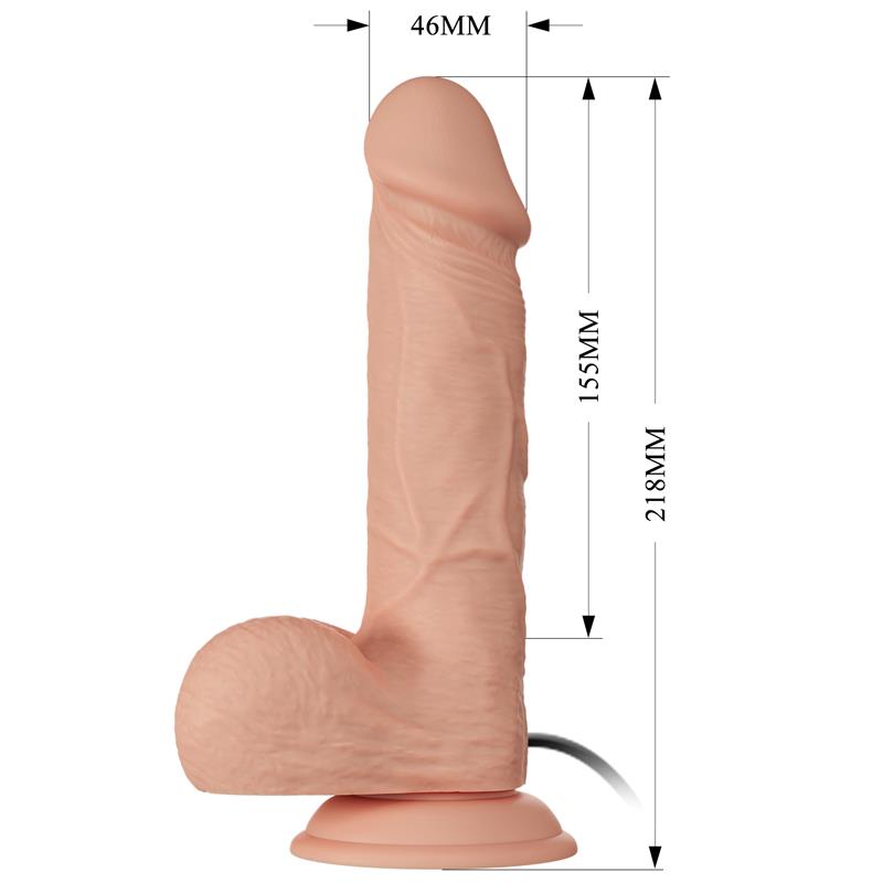 Realistic Vibrator 8,5 Remote Control