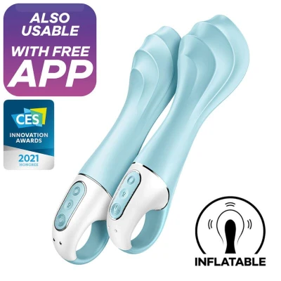 Inflatable Vibe Air Pump Vibrator 5 with APP Satisfyer Connect