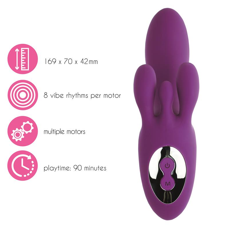 Trivibe G-Spot Triple Dtimulation Vibe