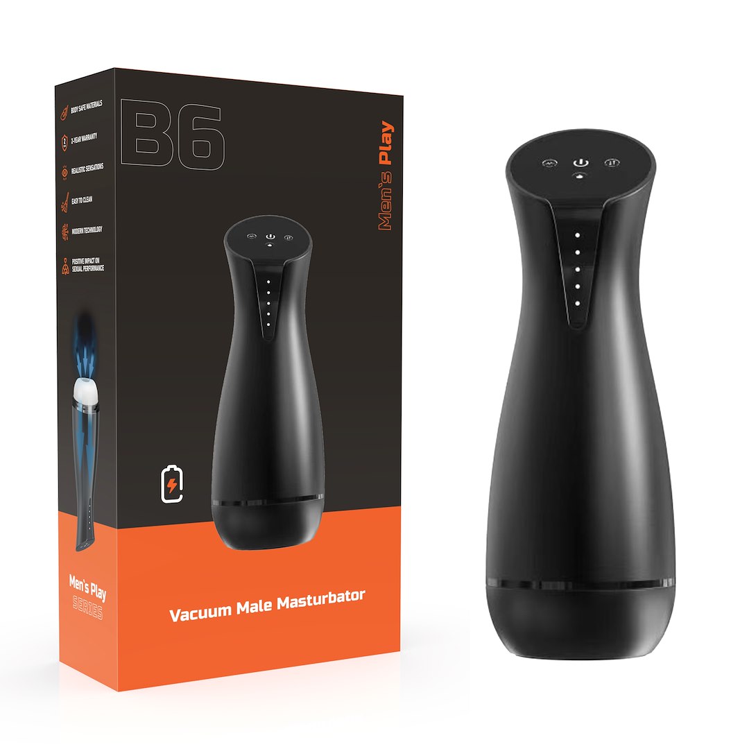 SZÍVÓS FÉRFI MASTURBÁTOR FŰTŐ FUNKCIÓVAL ÉS VIBRÁCIÓVAL EROSPACE MEN’S PLAY B6
