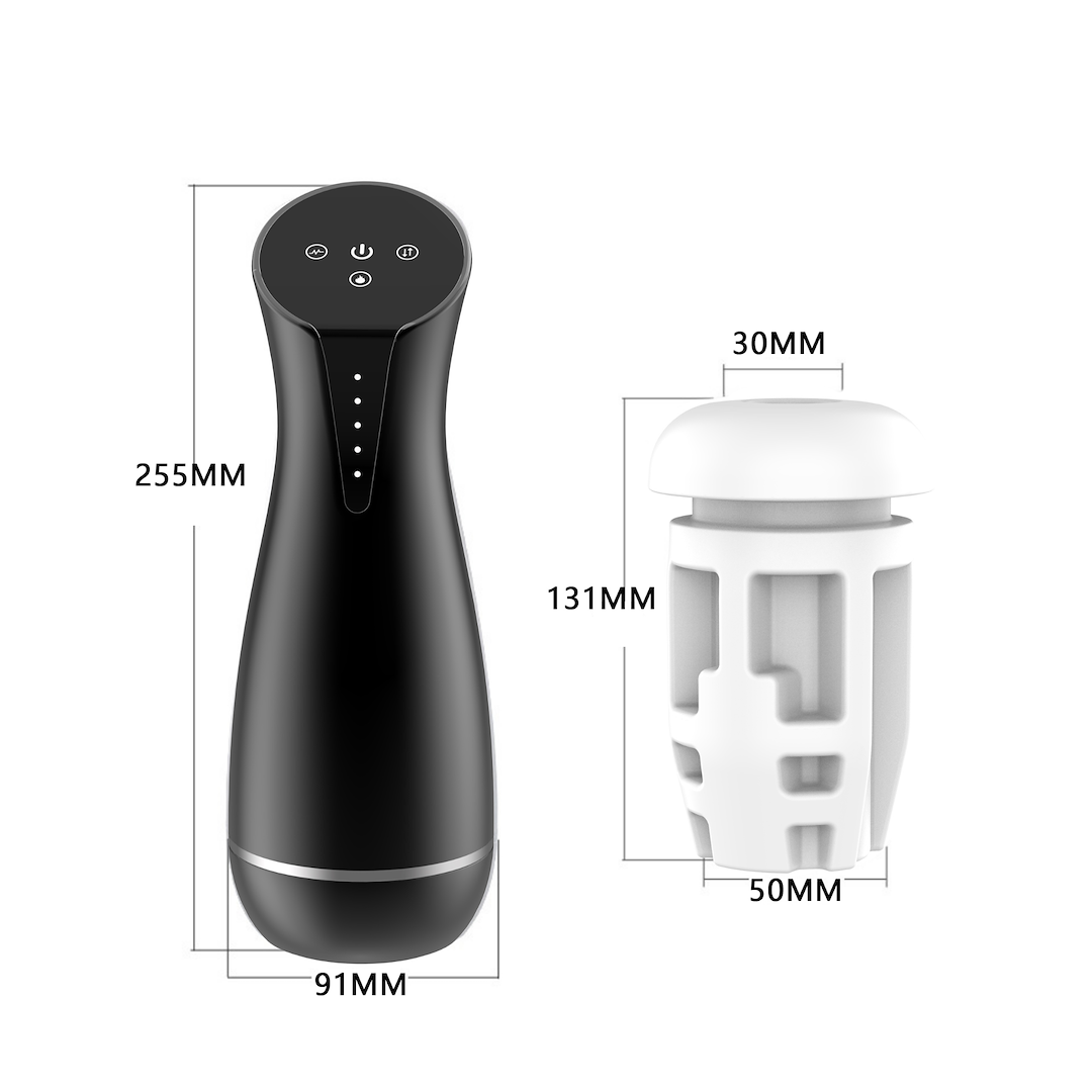 SZÍVÓS FÉRFI MASTURBÁTOR FŰTŐ FUNKCIÓVAL ÉS VIBRÁCIÓVAL EROSPACE MEN’S PLAY B6