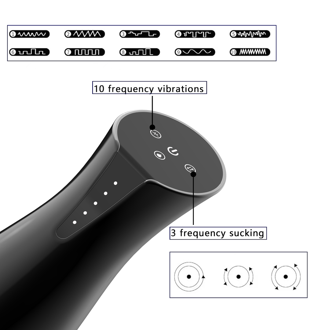SZÍVÓS FÉRFI MASTURBÁTOR FŰTŐ FUNKCIÓVAL ÉS VIBRÁCIÓVAL EROSPACE MEN’S PLAY B6