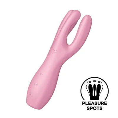 Threesome 3 Lay-on Vibe 3 Motors Pink