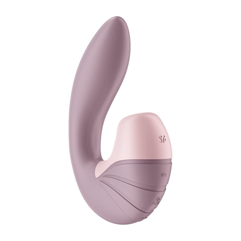 Supernova Old Rose Clitoris Sucker and Vibe Super Flexible USB