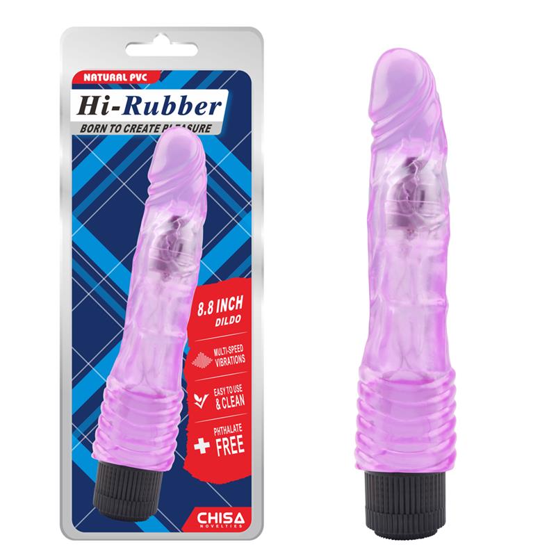 Vibe Hi-Rubber 22.3 x 4.3 cm Purple