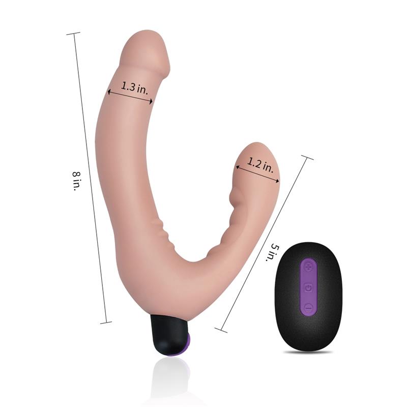 Strapless  Doble Dildo Silicone USB