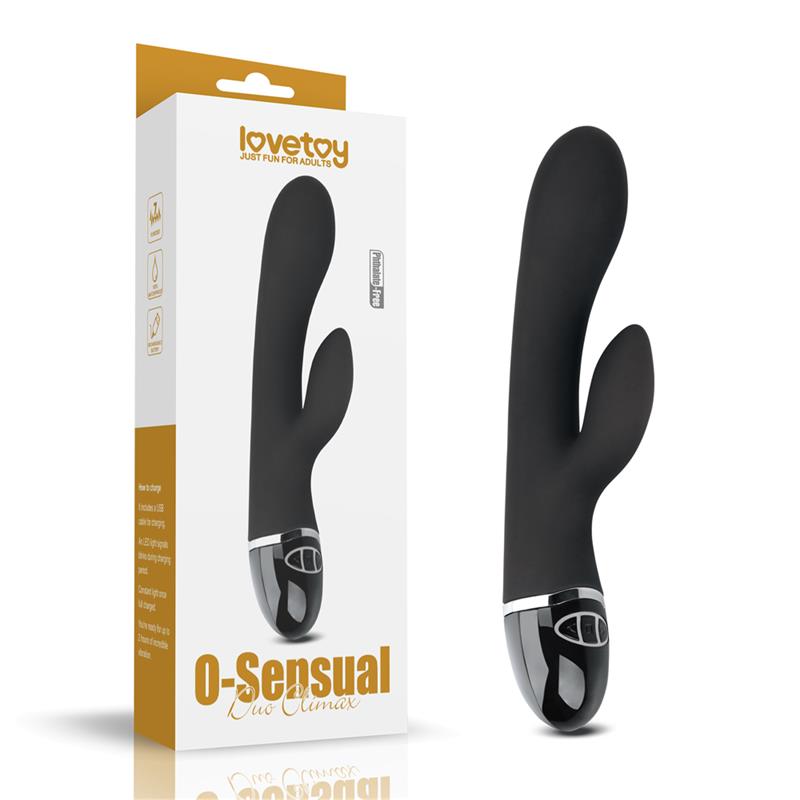 Vibe O-Sensual Clit Duo Climax Black