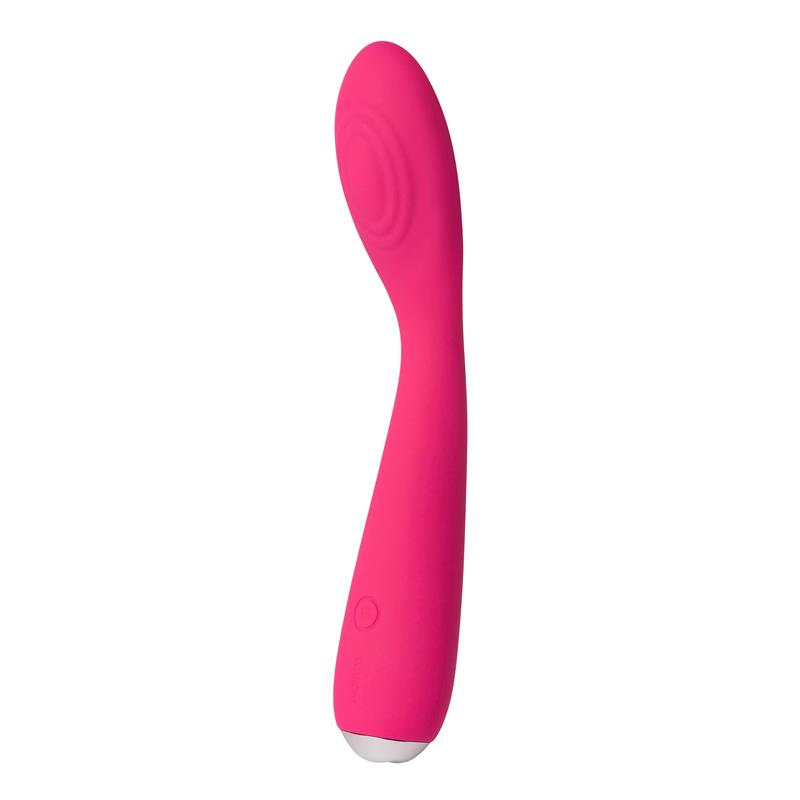 Iris G-Spot vibe USB Silicone Plum Red