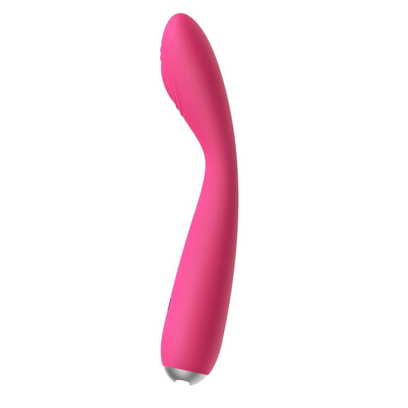 Iris G-Spot vibe USB Silicone Plum Red