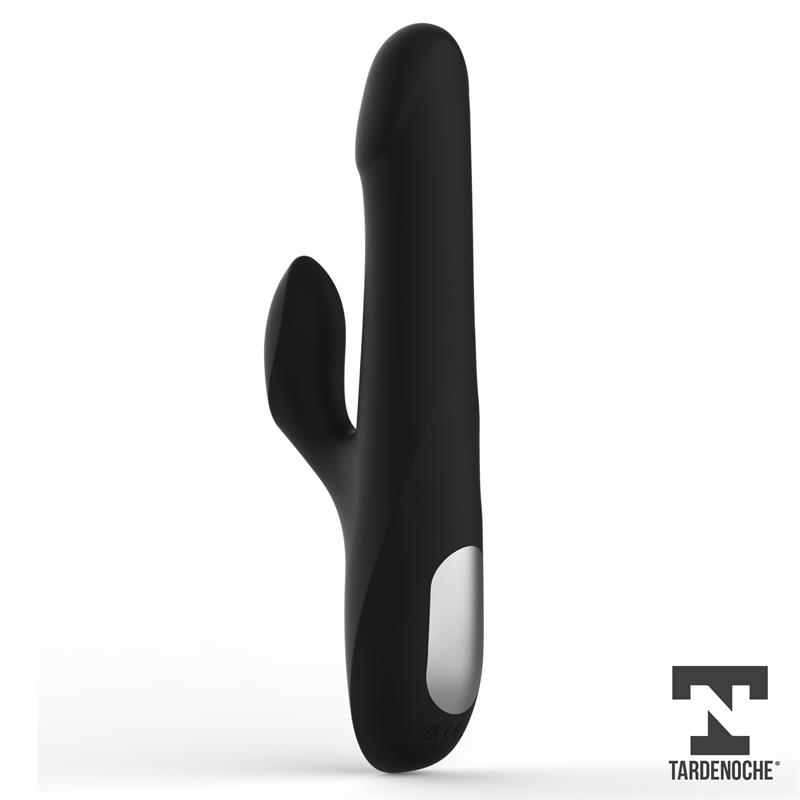 Squidy Vibe with Thrusting Movement and Rotating Beads USB Silicone