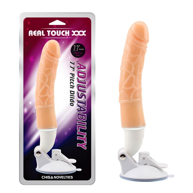 Adjustability Pitch Dildo T-Skin 7.7 Flesh