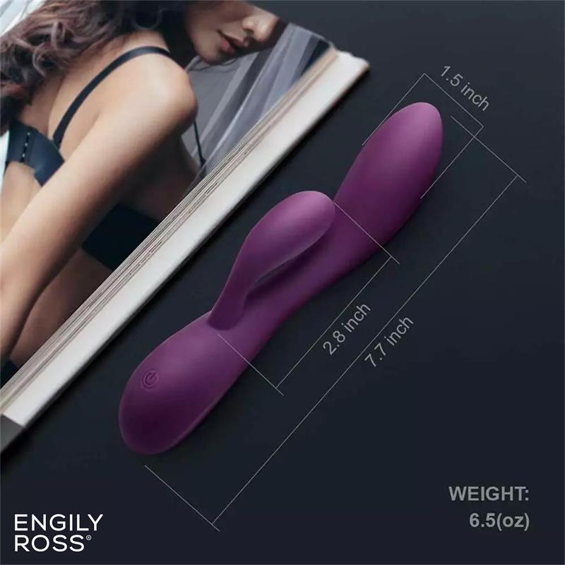 Bacall 3.0 Vibe Injected Liquified Silicone Double Motor USB