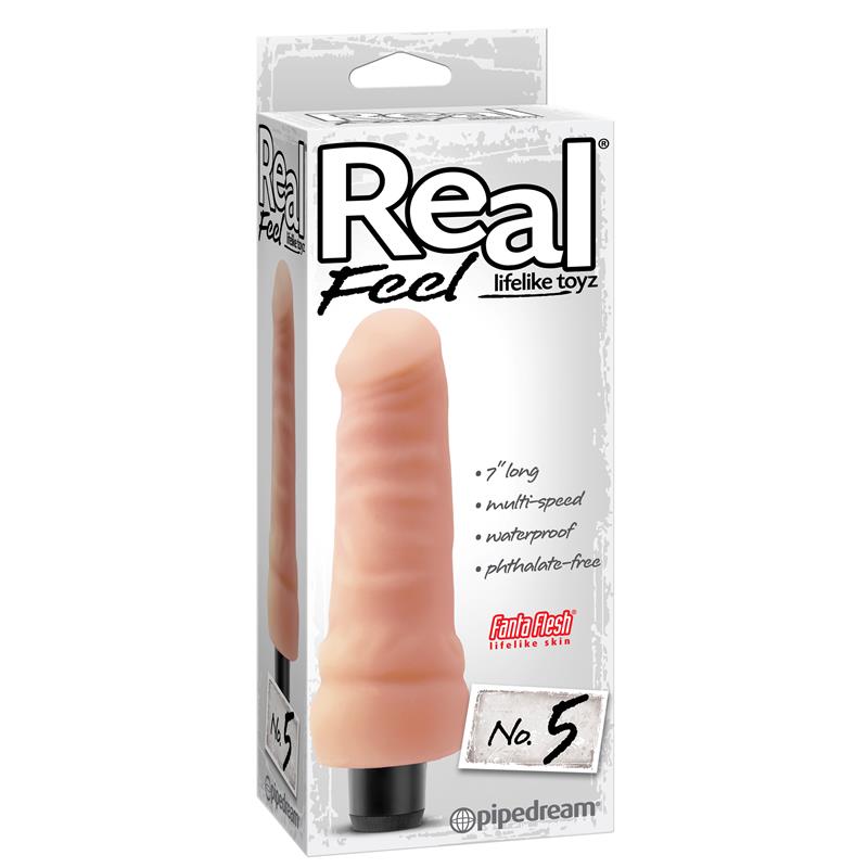 Real Feel Lifelike Toyz Vibe No. 5 Flesh