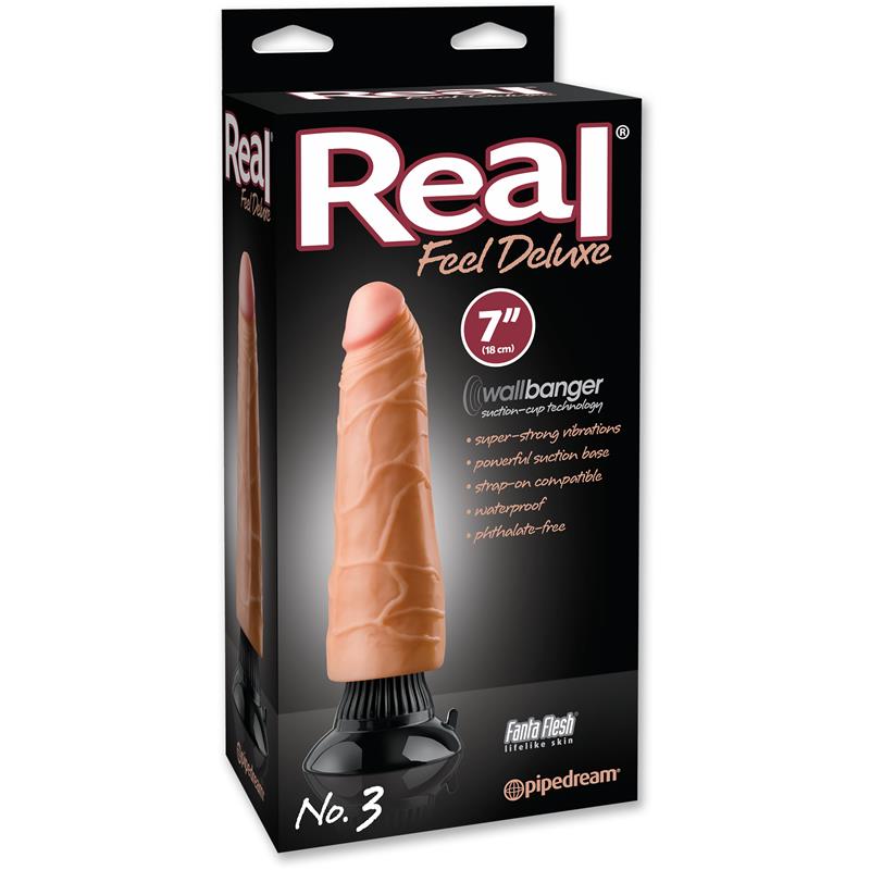 Real Feel Deluxe No. 3  17,8 cm Flesh