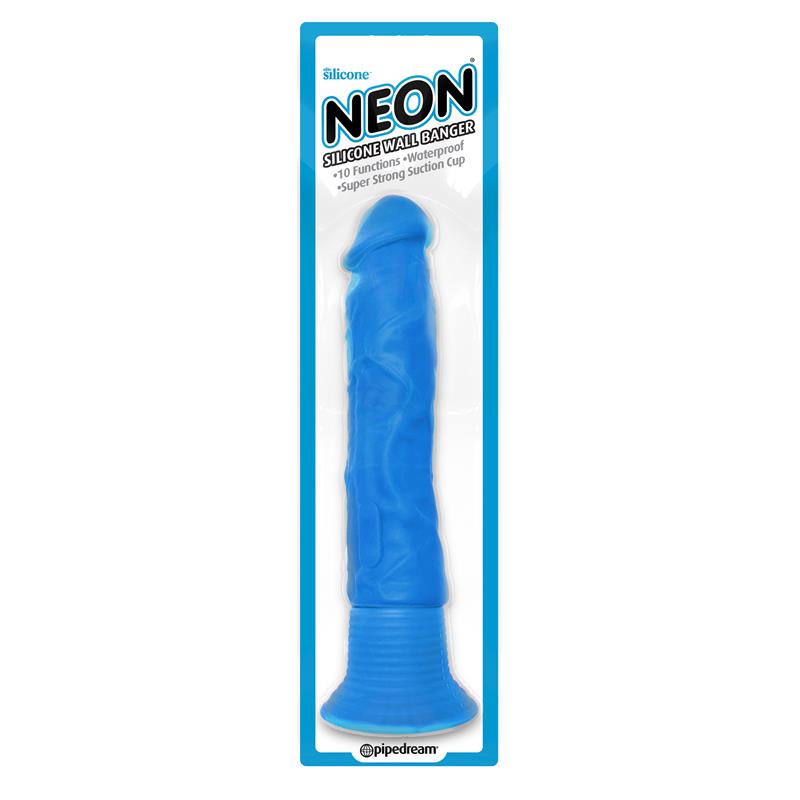 Neon Silicone Vibe Wall Banger Blue