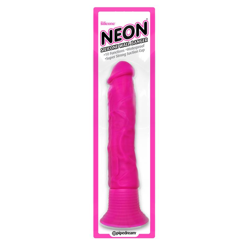 Neon Silicone Vibe Wall Banger Pink