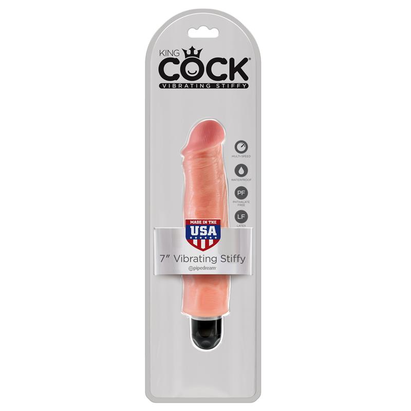 King Cock Vibrating Stiffy 7 - Flesh