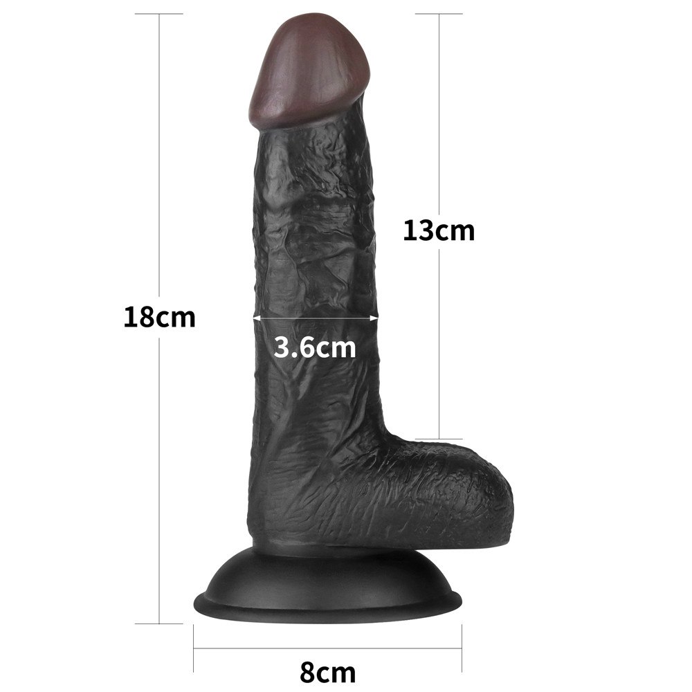 EASY STRAP ON SZETT 7,0'' FEKETE