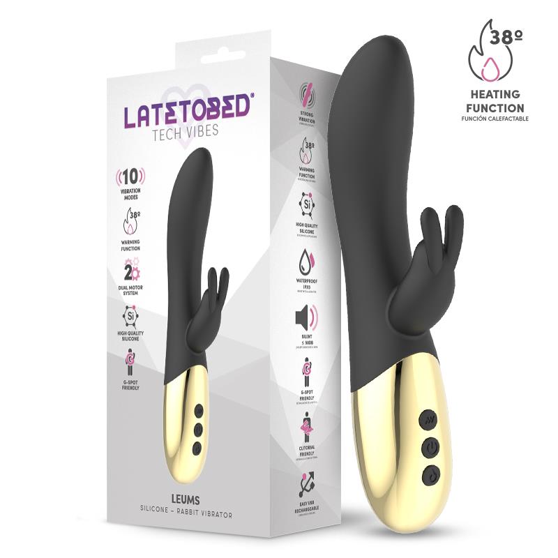 Leums Rabbit Vibe  with Warming Functio G Spot Magnetic USB