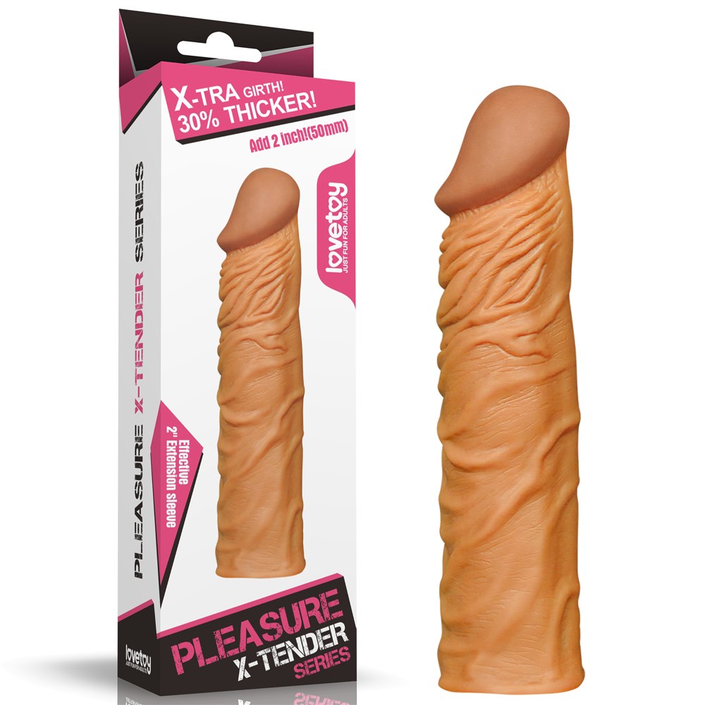 ADD 2" PLEASURE X TENDER péniszmandzsetta