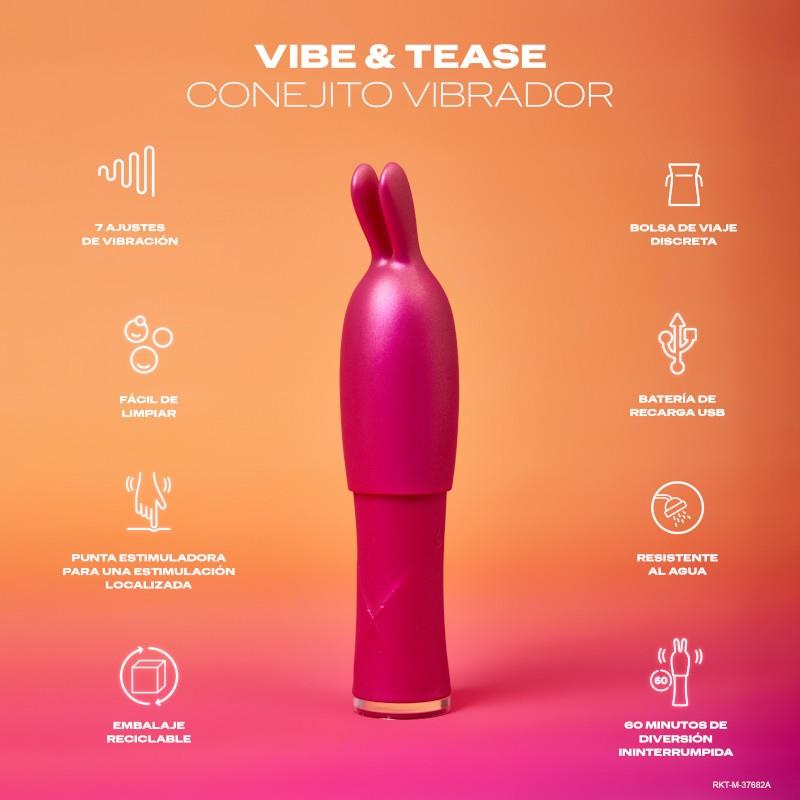 Vibrador 2 en 1 Vibe & Tease