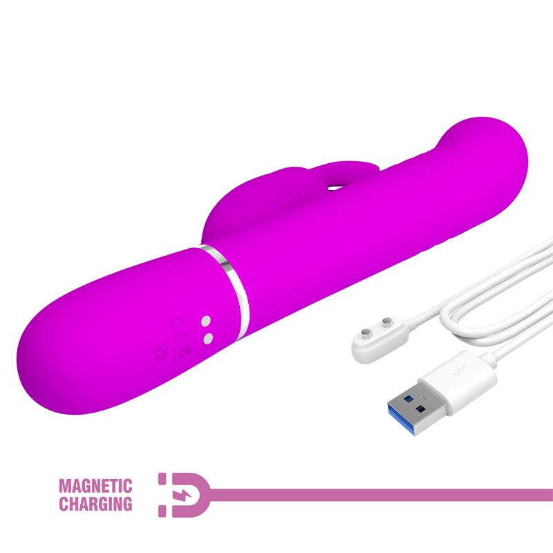 Coale Thrusting and Rotating Rabbit Vibrator USB