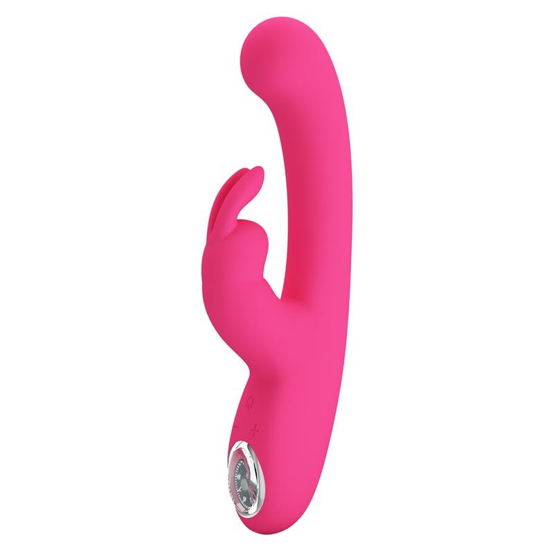 Lamar Vibrator G-Spot Rabbit Pink