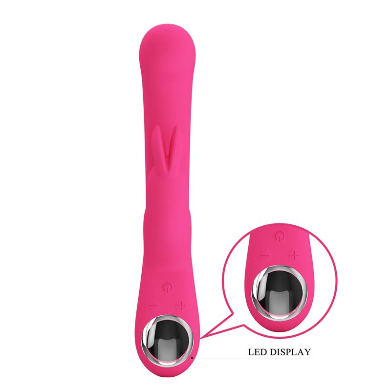 Lamar Vibrator G-Spot Rabbit Pink