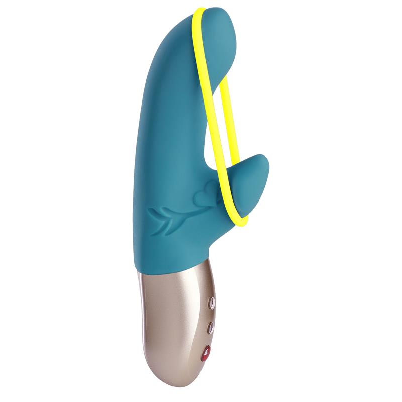 Amorino G-Spot Vibe Petrol/Neon Yellow