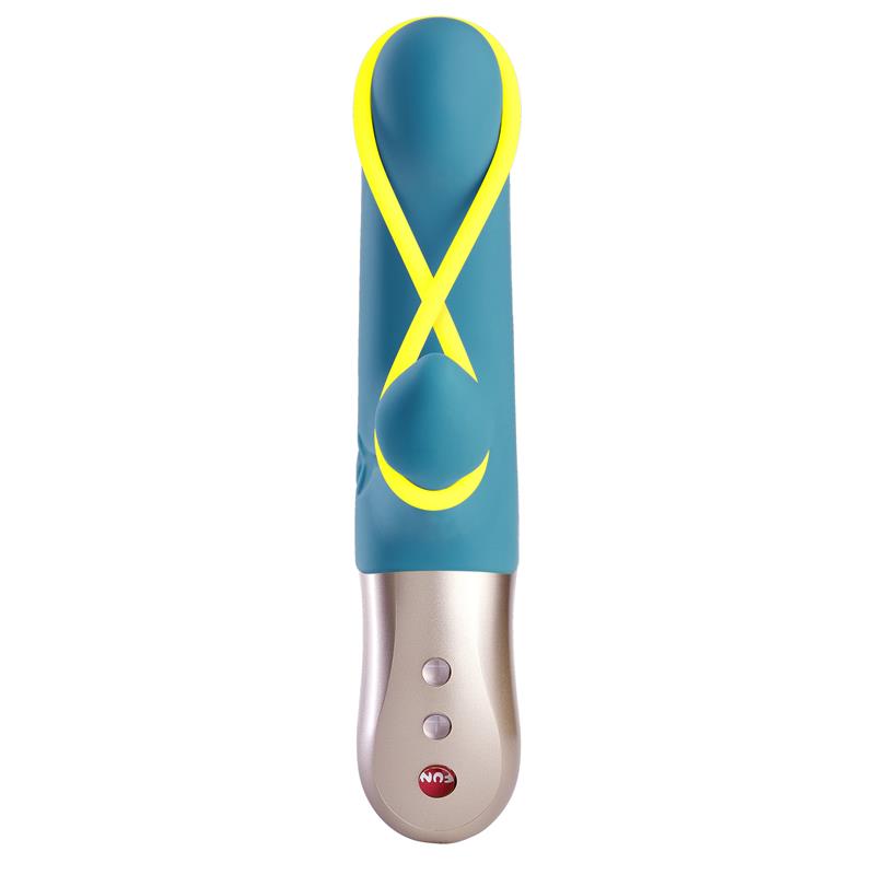 Amorino G-Spot Vibe Petrol/Neon Yellow