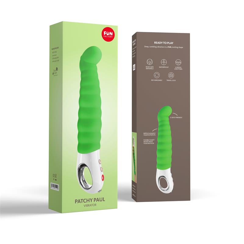 Patchy Paul G-Spot vibrator Fresh Green