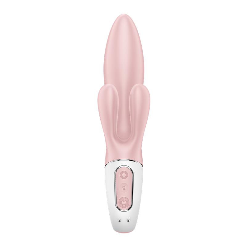 Air Pump Bunny 3 Vibe with Inflatable Function Rose