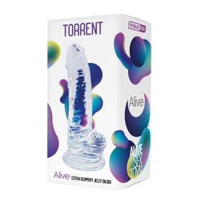 Jelly Dildo Torrent 20.6 cm