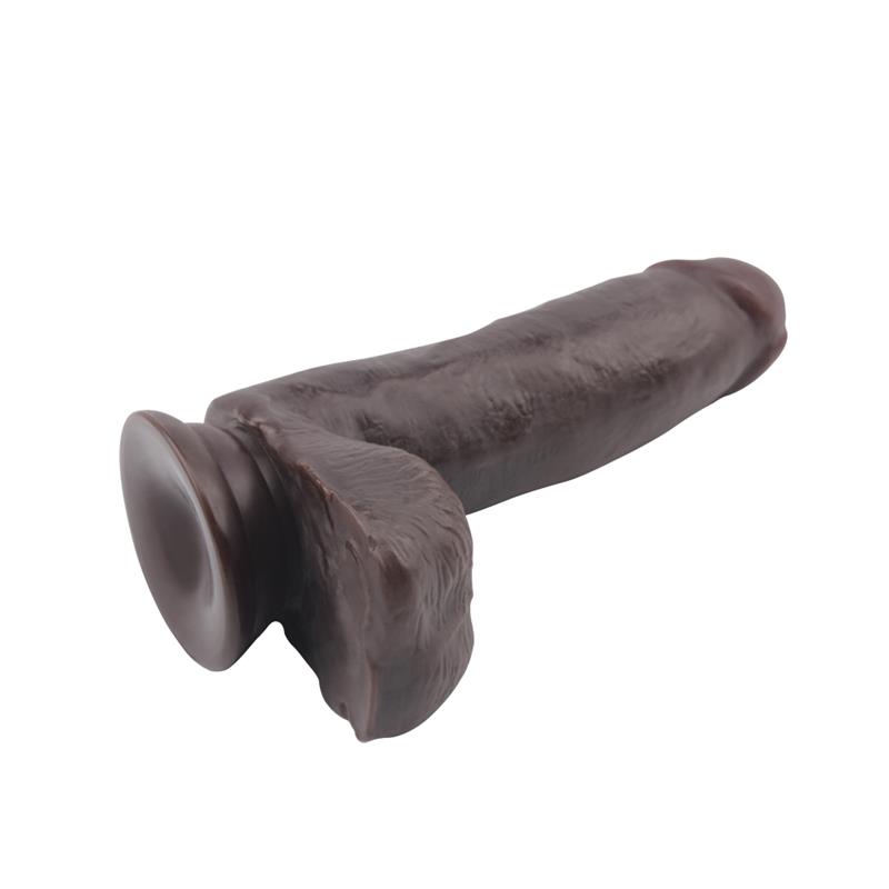 Dildo Dual Density Fashion Dude 17 x 3.6 cm Brown