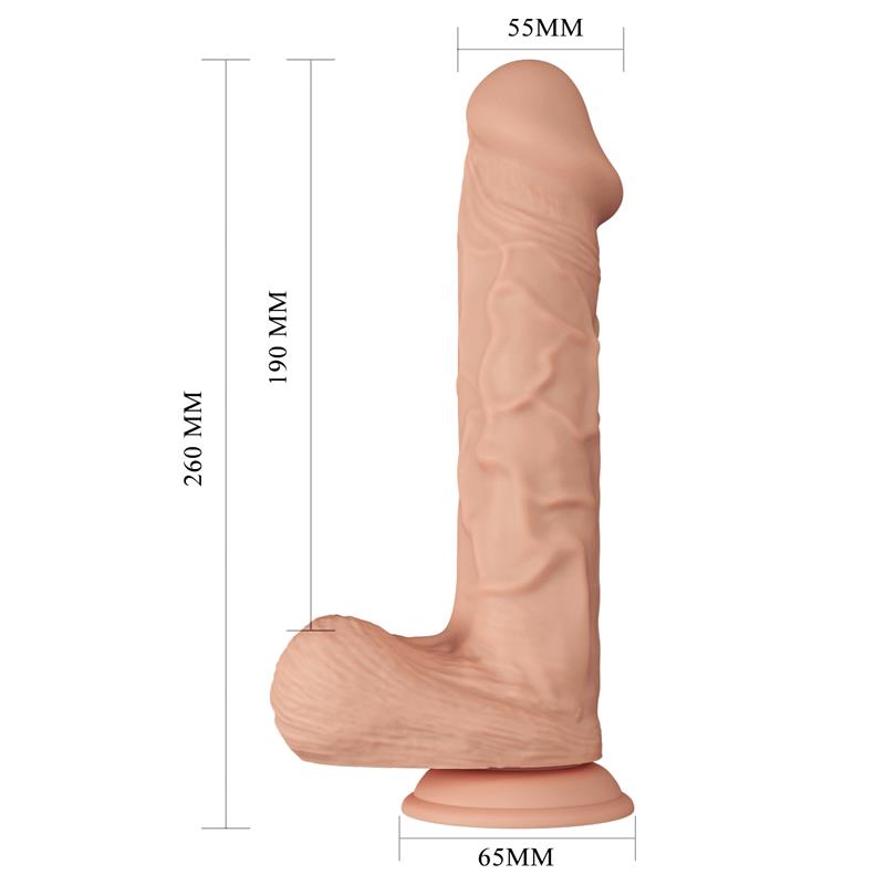 Realistic Dildo with Suction Cup Bergrisi 10.2