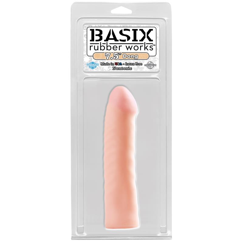 Basix Rubber Works  19 cm Verga - Colour Flesh