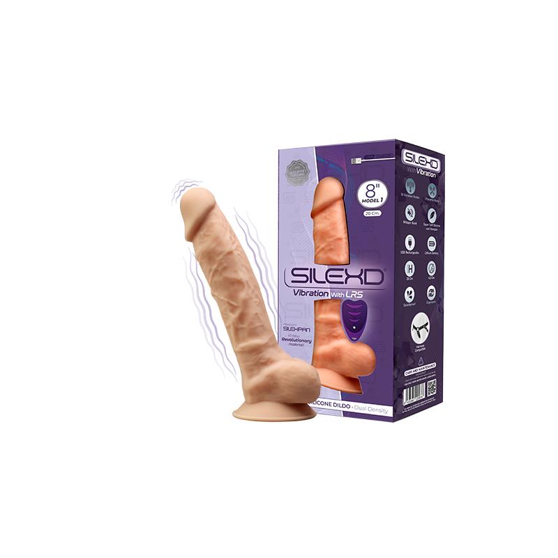 Dildo Mod. 1 - 8 ZD03 10 Vibrating Functions and Remote Control