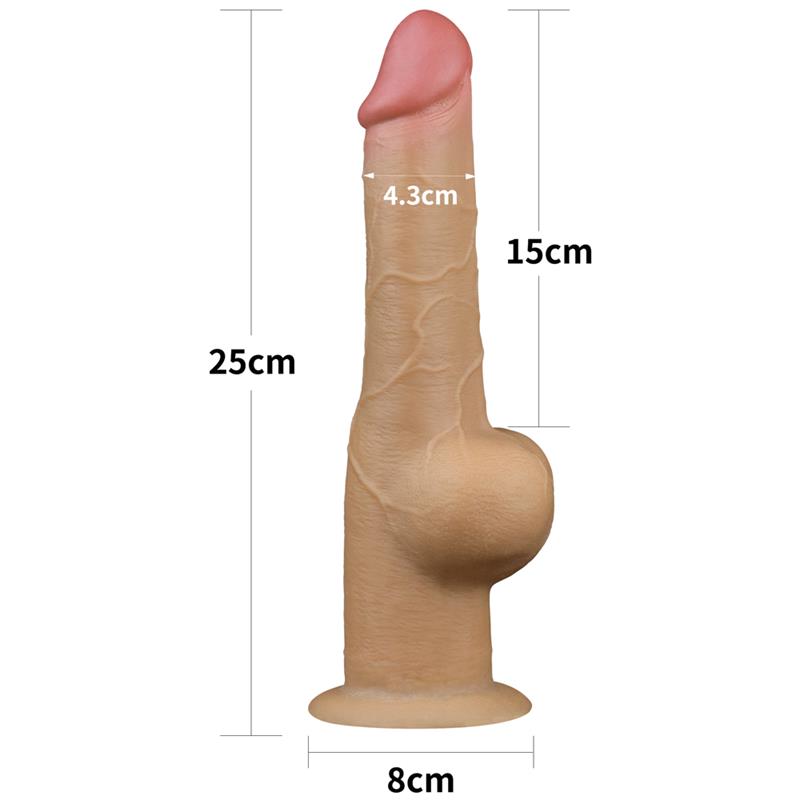 Dual Layered Dildo 9.5