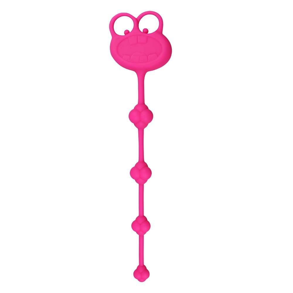 10" SILICONE FROG ANAL BEADS