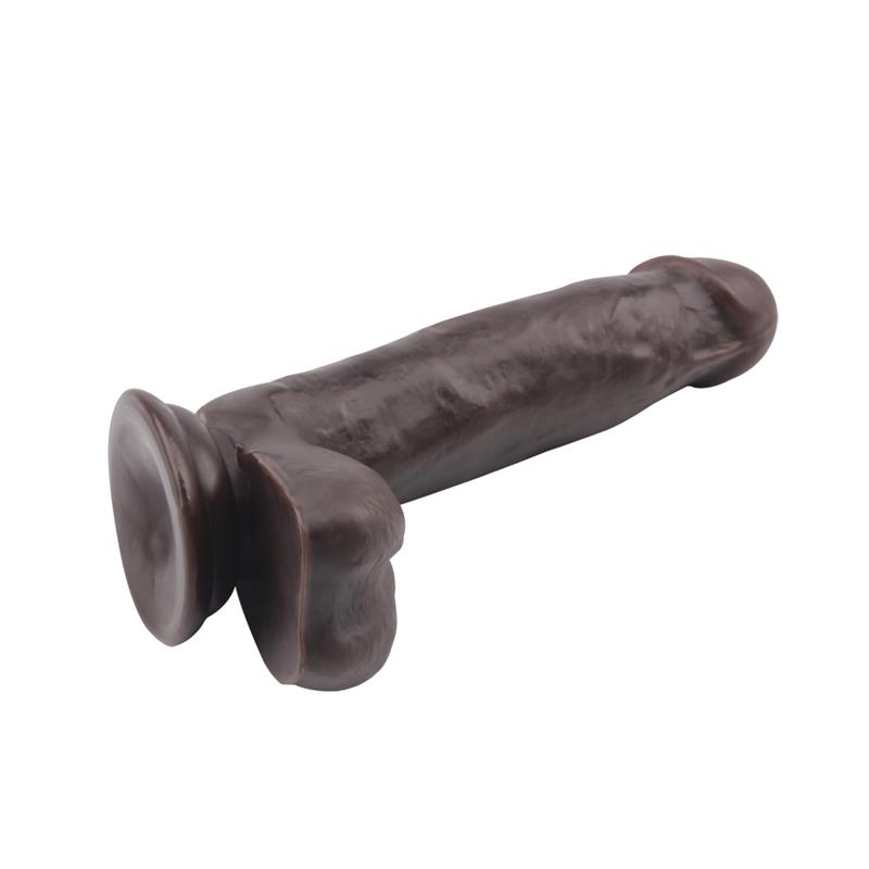 Dildo Dual Density Fashion Dude 17.8 x 4 cm Brown